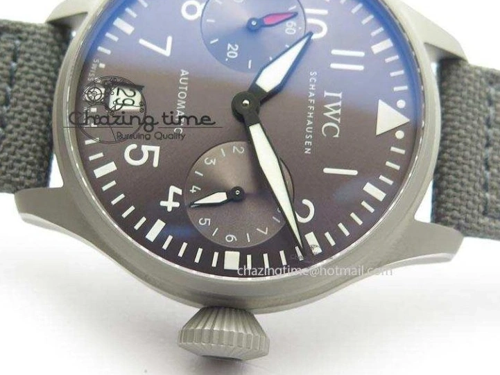 MIROTIME 1230 SunProtective Big Pilot Real PR IW500910 “Patrouille Suisse” ZF 1:1 Best Edition On Gray Nylon Strap 7278